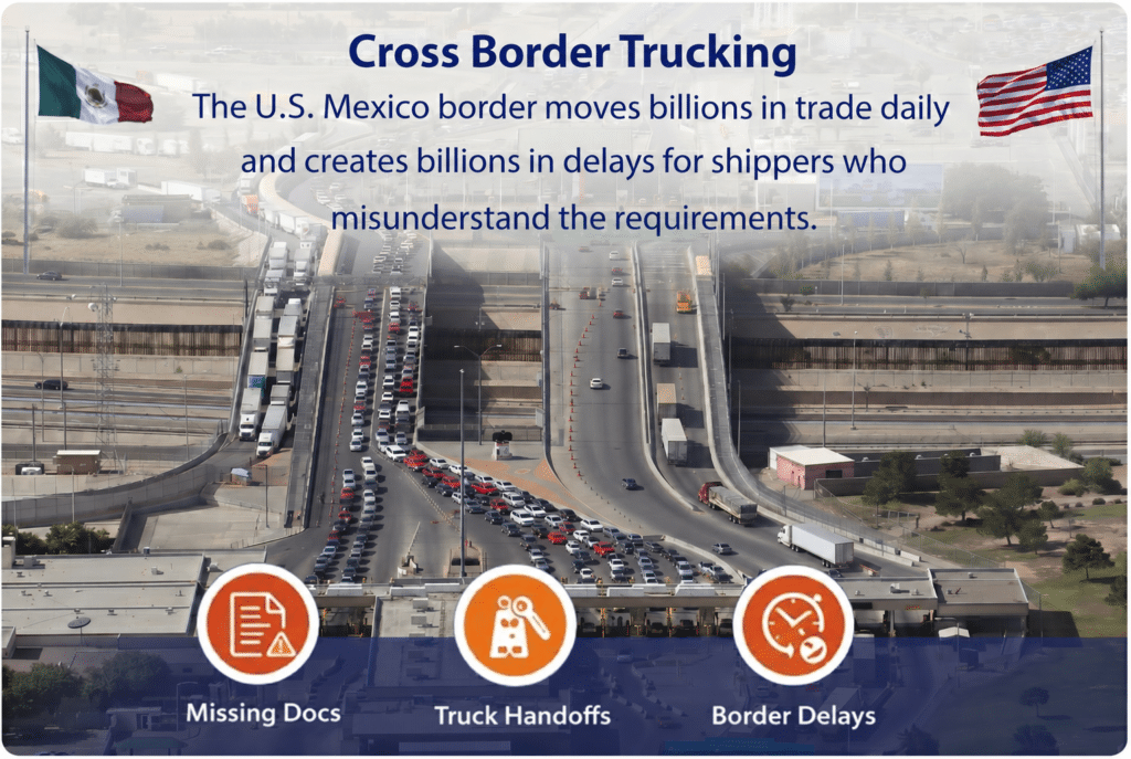 us mexico border with interstate traffic and cross border trucking
